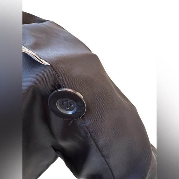 St. John's Bay Wool charcoal Gray Button Up Lined Heavy Coat womens Sz S used - Picture 5 of 10